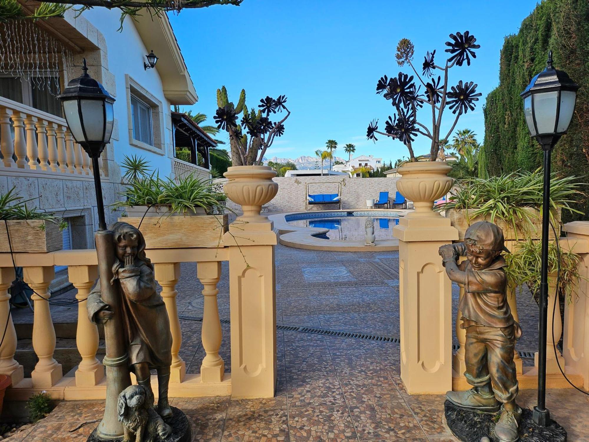 Villa Tres Palmeras En Alfaz Del Pi , Albir, Benidorm L'Alfàs del Pi Esterno foto